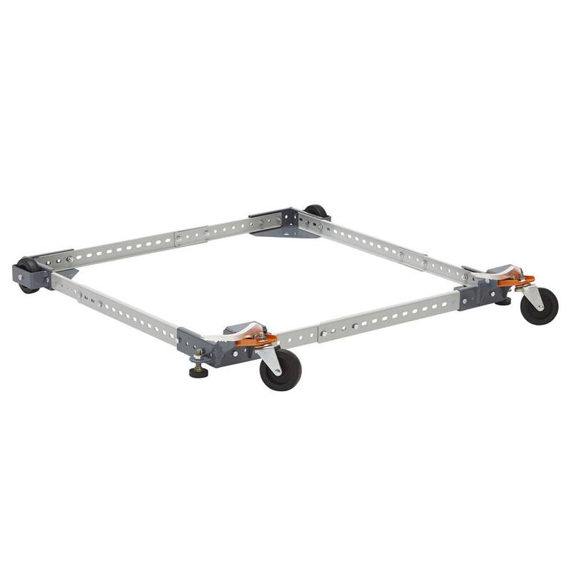 Base móvil universal de capacidad de 400 lb de acero BORA - PM-1000