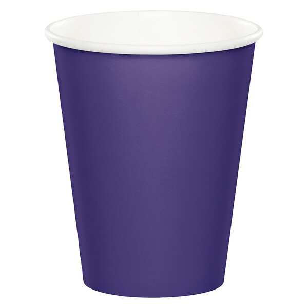 Touch Of Color Purple Cups, 9oz, 240PK - 56115B