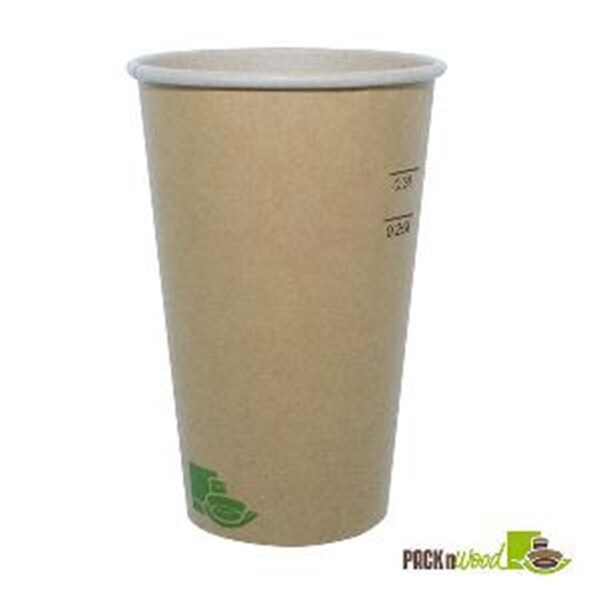 Omg Zen Kraft Paper Cup - 16 oz - OM3678941