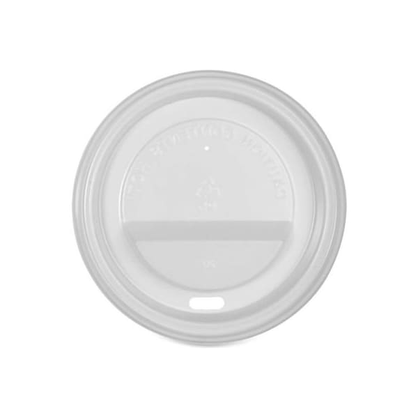Sp Richards Genuine Joe Ripple Cup Lid, 8-16 Oz., 1,000 Pack, White - GJO11259CT - GJO11259CT