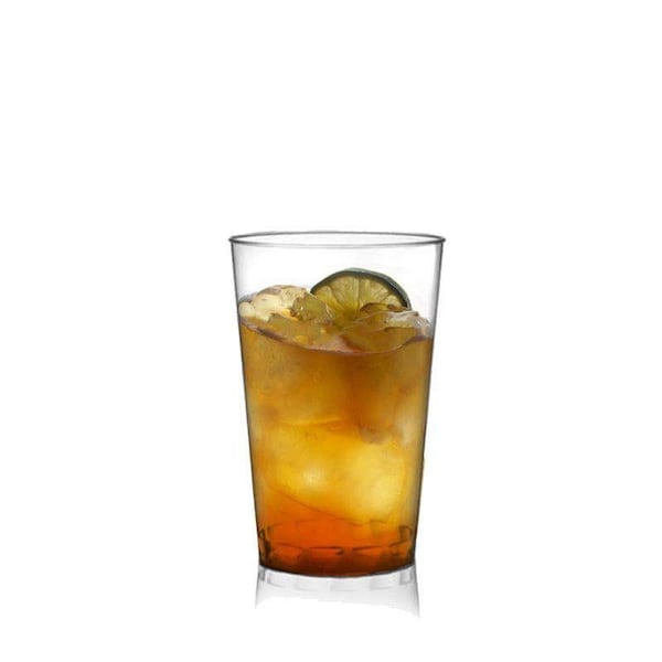 Smarty Had A Party 12 oz. Crystal Clear Plastic Disposable Party Cups (600 Cups), 600PK - 512BLK-CASE