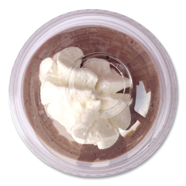 Boardwalk PET Cold Cup Dome Lids, Fits 9 oz to 10 oz PET Cups, Clear, 1000PK - BWKPET910DOME