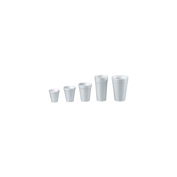 Lagasse Dart DCC32TJ32 - Foam Cups, Hot/Cold Beverages, 32 Oz., White, 500/Carton - DCC 32TJ32