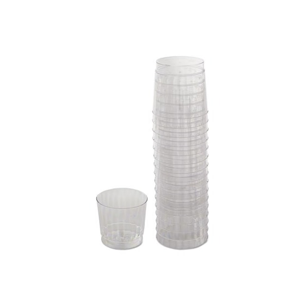 Wna WNA, Classicware Tumblers, 9 Oz, Plastic, Clear, Rocks Glass, 16/bag, 15 Bag/carton, PK240 - RSCCR91516