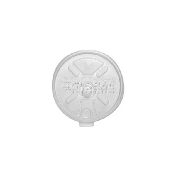 Dart Dart Lids For Styrofoam Cups, Lift-N-Lock Fold Tab, 16 Oz., 1,000/Carton, White - DRC16FTLS