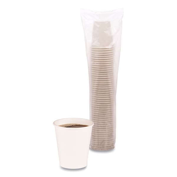 Boardwalk Paper Hot Cups, 10 oz, White, 1000PK - BWKWHT10HCUP