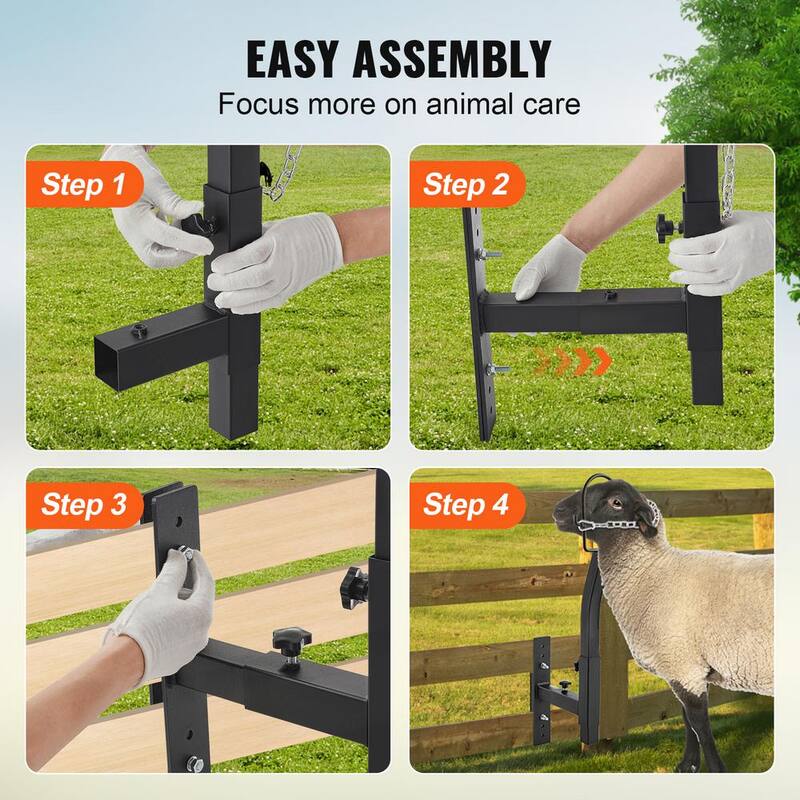 Soporte estacionario para cabras y ovejas VEVOR 9.37 a 12.8 pulgadas soldador negro ajustable 28.74 x 10.24 pulgadas soporte para esmeriladora de altura - SCXJJHSWTMFFW86ZUV0