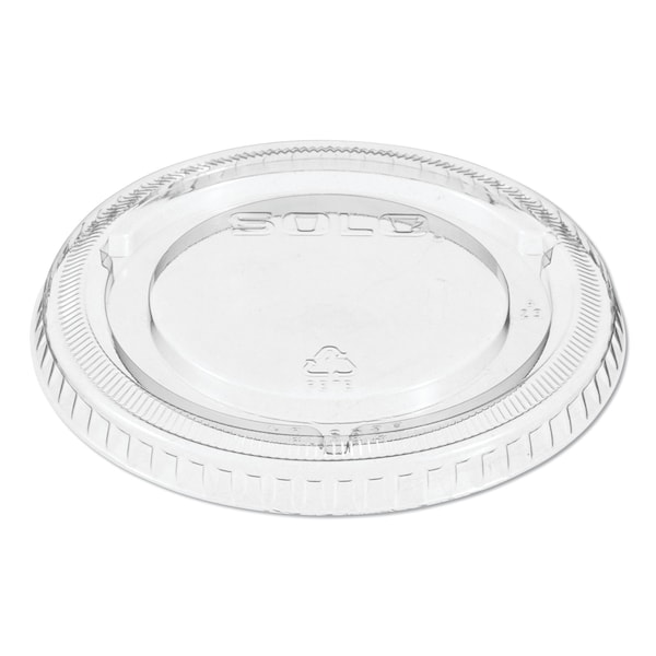 Dart Lids for Solo Ultra Clear Cups, F, PK1000 - DCC 662TP
