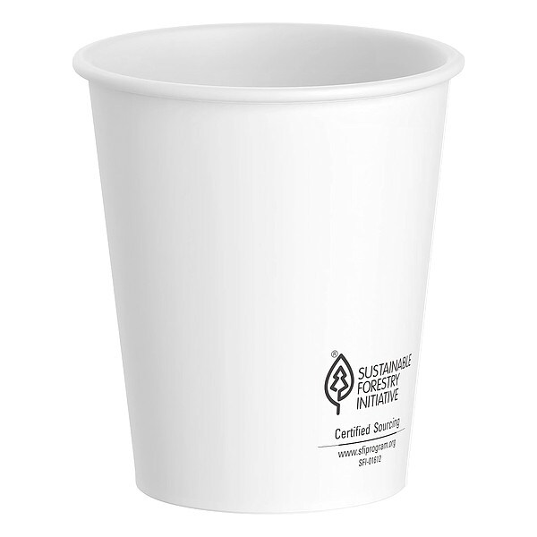 Solo Insulated Paper Hot Cups, Wht, 12 oz - DWTG12W
