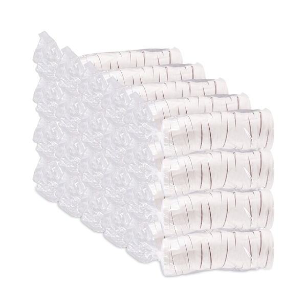 Dart Spiral-Wound Paper Hot Cup Lids, 16oz Cups, White, PK5000 - CA16A-4000