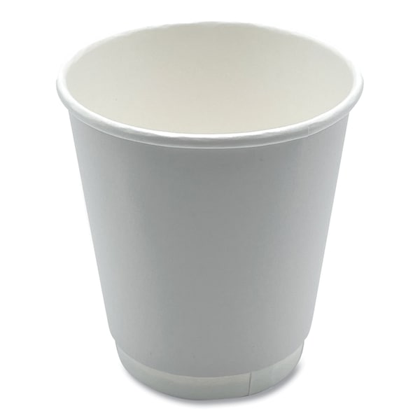 Boardwalk Paper Hot Cups, Double-Walled, 10 oz, White, 500PK - BWKDW10HCUP