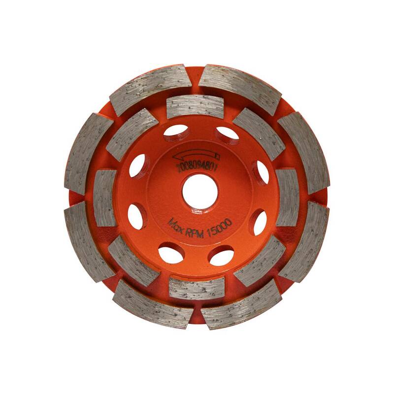 RIDGID 4 in. Diamante Doble Fila Copa de Rueda - HD-AWD40