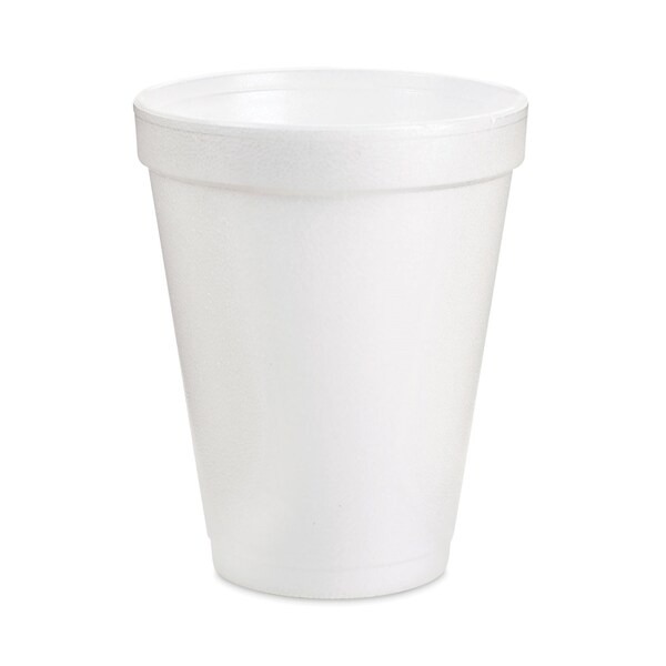 Dart Small Foam Drink Cups, 12 oz, White, 288PK - 12JP24