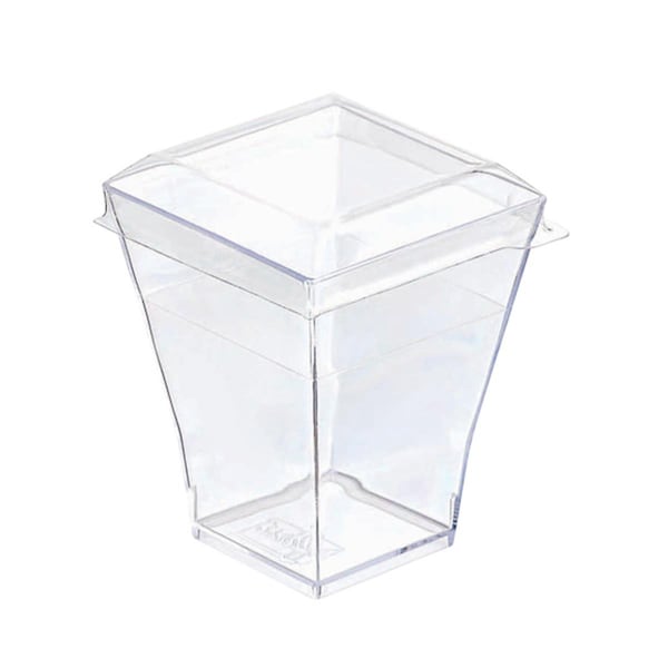 Omg Clear Plastic Lid For All Taiti Cups, 1.7 x 1.7 In, 600PK - OM1608829
