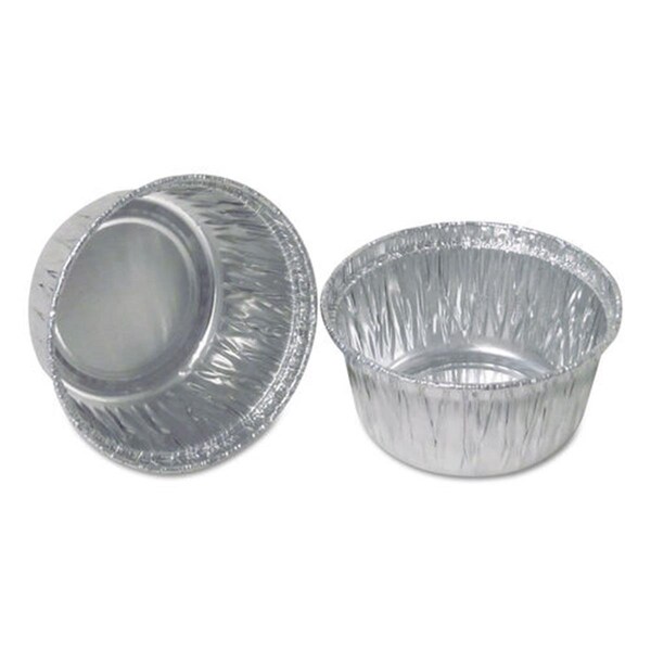 Beneficencia DPK 3 in. dia. 4 oz Aluminum Round Containers Cup, 1000PK - BE2485848
