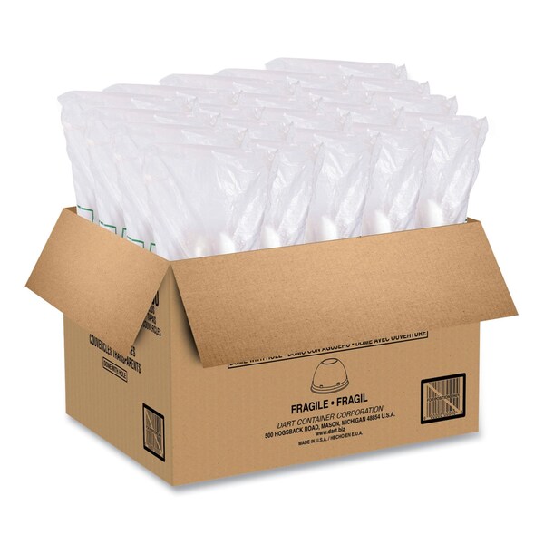 Solo Cappuccino Dome Sipper Lids, Fits 30 oz to 32 oz, Clear, 1000PK - 20LCDH