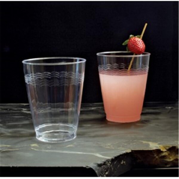 Gb Gifts 10 Oz Extra Heavy Weight Clear Tumbler, 240PK - GB639072