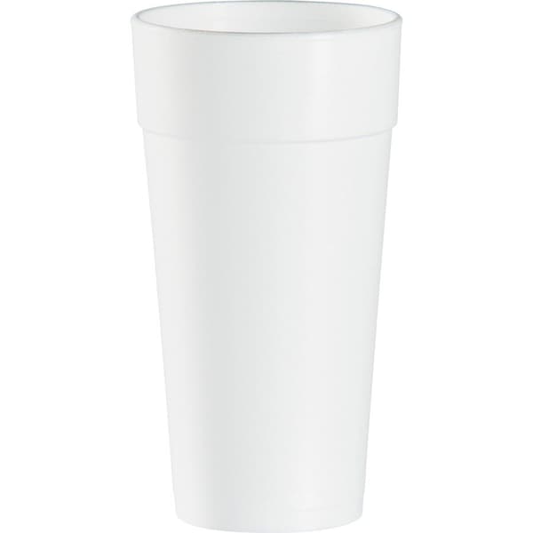 Dart Container Cup, Foam, Insulated, 24Oz, We 25PK - DCC24J16