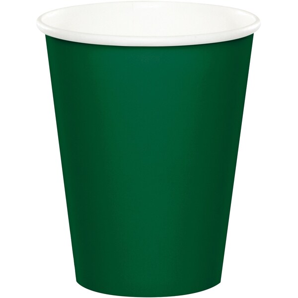 Touch Of Color Hunter Green Cups, 9oz, 240PK - 563124B