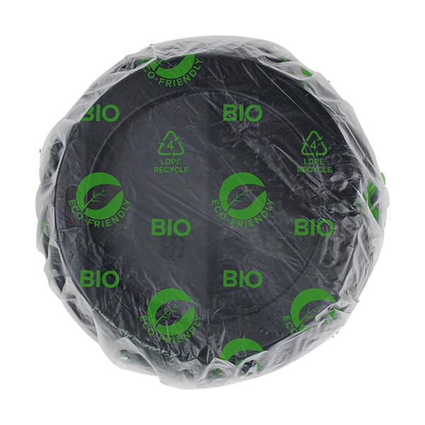 Alliant Coffee Soltuions BIO-Wrapped, Eco-Friendly Lid, Individually Wrapped, PK1000 - 8621624