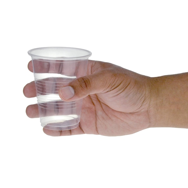 Dealmed Disposable Clear Plastic Cups, 7 Oz, 100 Ct, 25/Cs, 2500PK - 781037