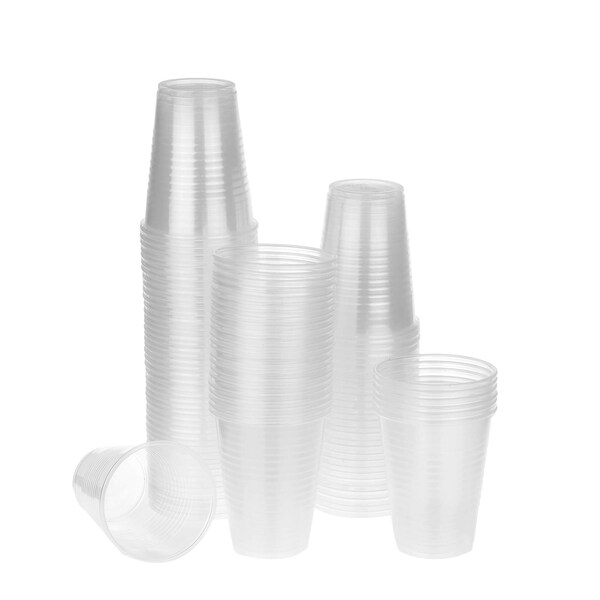 Dealmed Disposable Clear Plastic Cups, 5 Oz, 100 Ct, 25/Cs, 2500PK - 781035