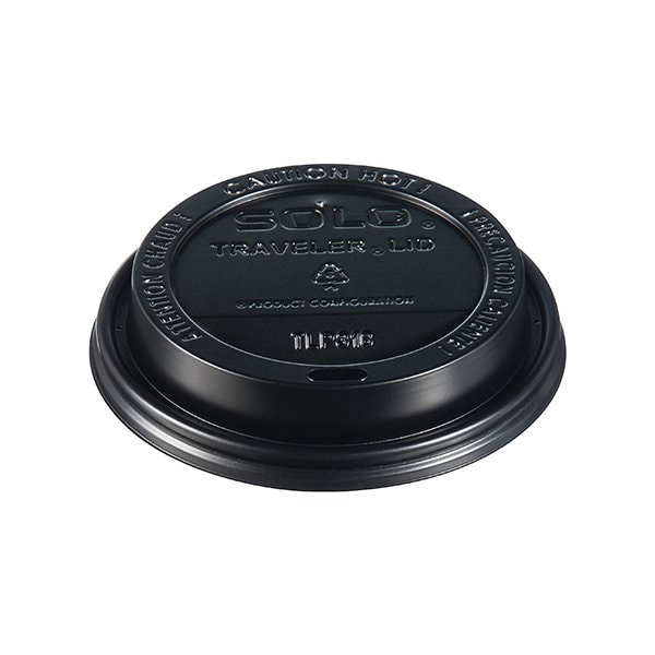 Bsc Preferred Solo Paper Hot Cup Lids - 8 oz, Black, 1000PK - BUY00487765