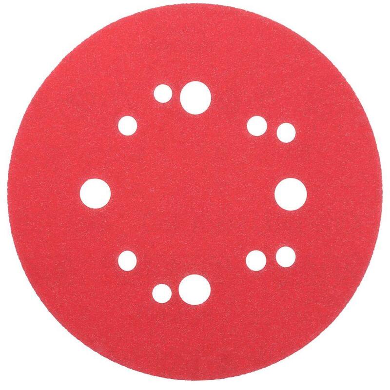 DIABLO 5 pulgadas 150-Grit Hook and Lock Discos de Lijado ROS - DCD050150H50G