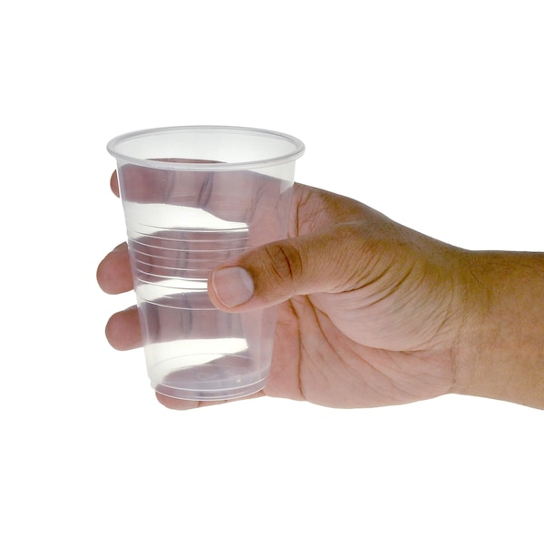 Dealmed Disposable Clear Plastic Cups, 9 Oz, 100 Ct, 25/Cs, 2500PK - 781039