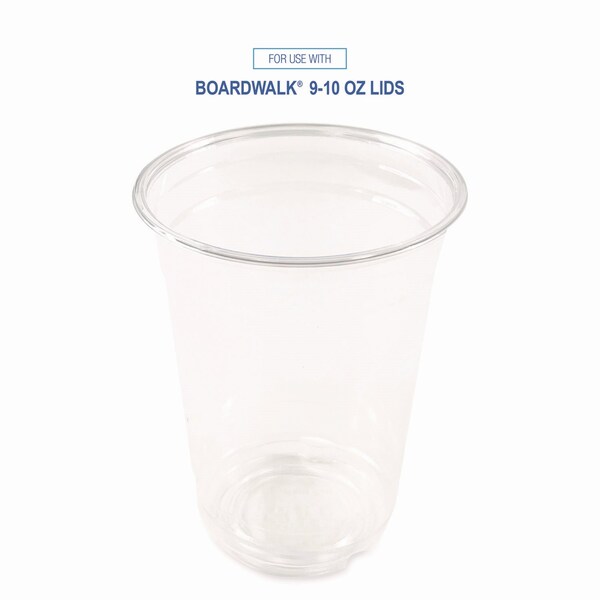 Boardwalk Clear Plastic PET Cups, 10 oz, 50PK - BWKPET10PK