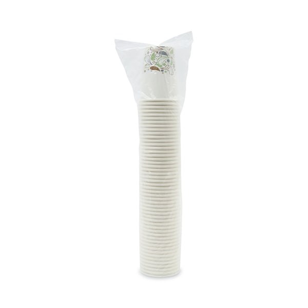 Boardwalk Deerfield Printed Paper Hot Cups, 12 oz, PK1000 - BWKDEER12HCUP