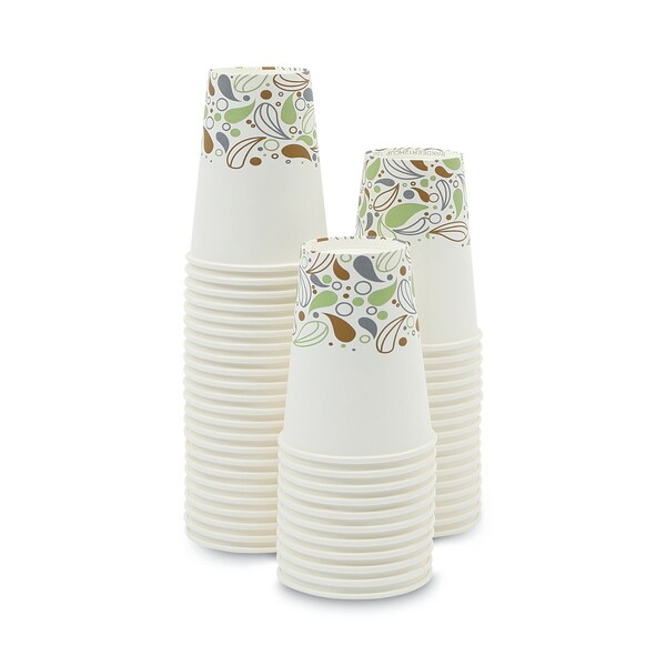 Boardwalk Deerfield Printed Paper Hot Cups, 12 oz, PK1000 - BWKDEER12HCUP