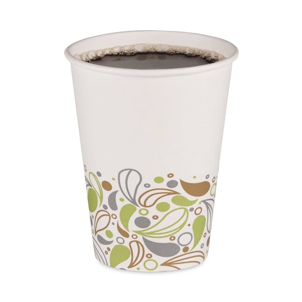 Boardwalk Deerfield Printed Paper Hot Cups, 12 oz, PK1000 - BWKDEER12HCUP