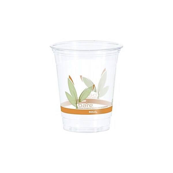 Dart BARE ECO-Forward Rpet Cold Cups, 12-14 Oz, Clear, 50PK - RTP12BAREPK