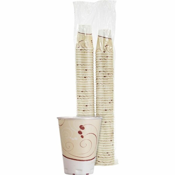 Solo Insulated Hot/Cold Cups, 12 oz, Symphony Design, 100PK - X12J8002P