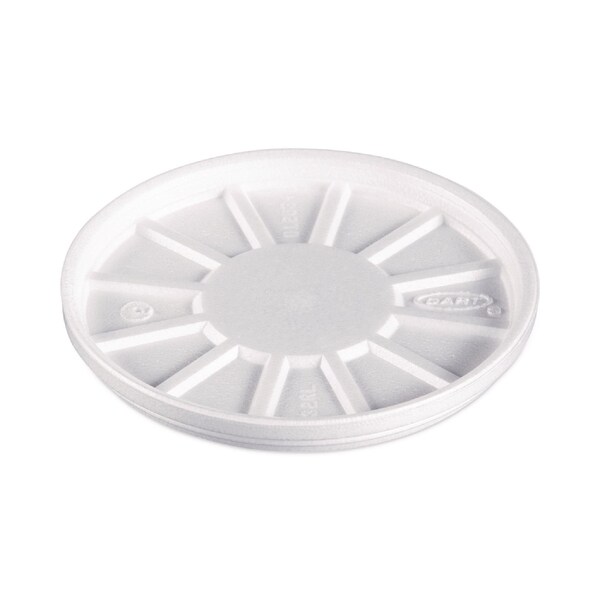 Solo Non-Vented Cup Lids, Fits 32 oz, 44 oz Foam Cups, Clear, 500PK - 32CLR