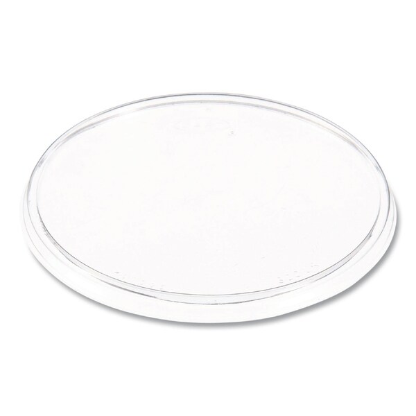 Solo Non-Vented Cup Lids, Fits 32 oz, 44 oz Foam Cups, Clear, 500PK - 32CLR