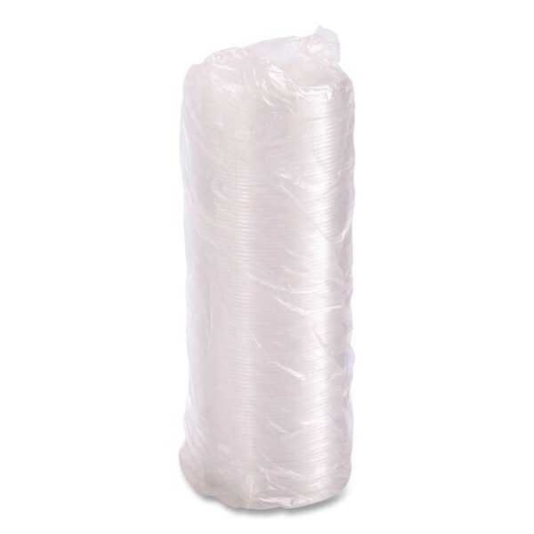 Solo Non-Vented Cup Lids, Fits 32 oz, 44 oz Foam Cups, Clear, 500PK - 32CLR