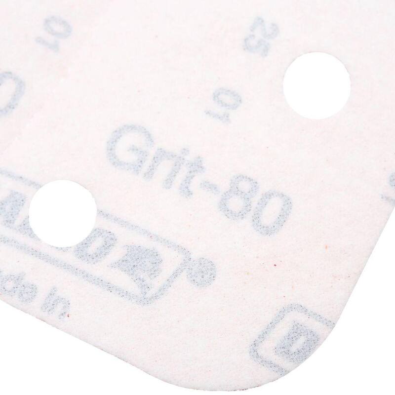 Hoja de lija de detalle con gancho y bloqueo CAT/Mouse de 80 granos - DCTCAT080H05G