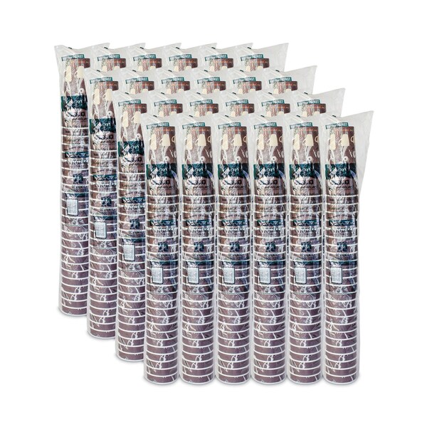 Solo Thermoguard Insulated Paper Hot Cups, 24 oz, Steam Print, 600PK - DWTG24ST