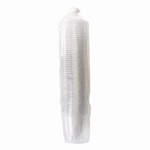 Boardwalk Clear Plastic Cold Cups, Squat, 12 oz, PET, 1000PK - BWKPET12S