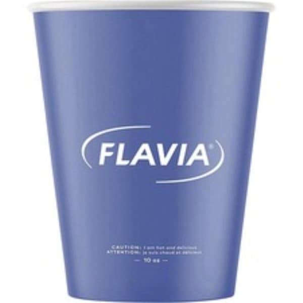 Flavia 10 fl oz Hot Beverage Paper Cups, Blue, 1000PK - LAV25200018
