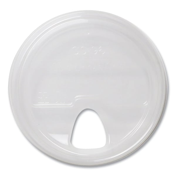 World Centric PLA Clear Cold Cup Lids, Fits 9 oz to 24 oz Cups, Clear, 1000PK - CPL-CS-12NS