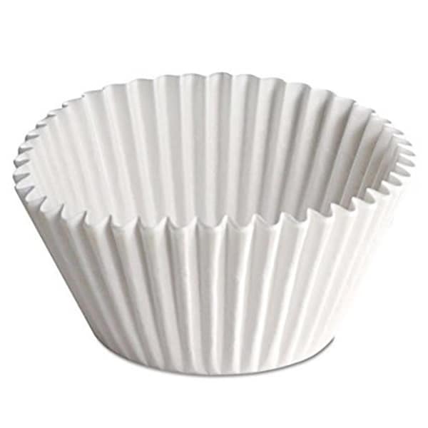 Kitchen Krafts White Jumbo Bake Cups, 500 Per Tube - 610070