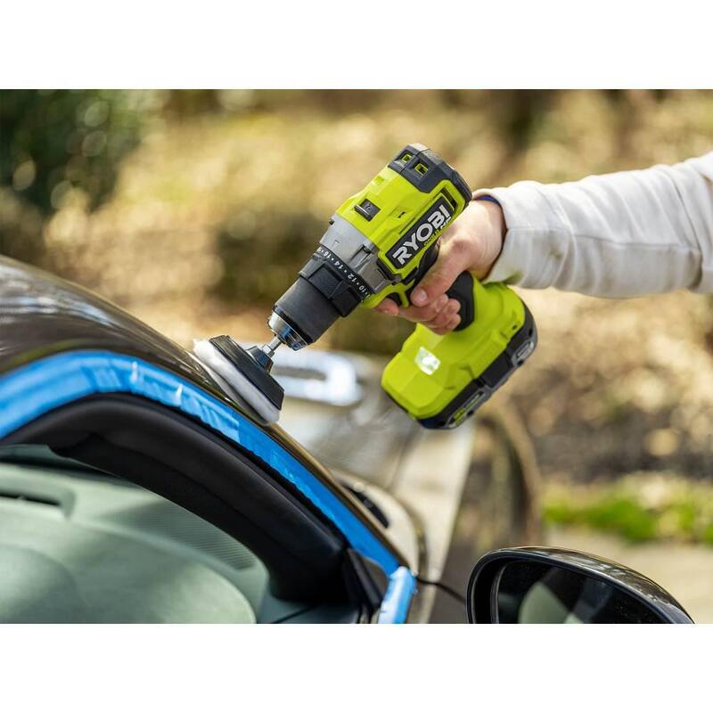 Set de accesorios para pulir y pulir con taladro RYOBI (4 piezas) - A92402