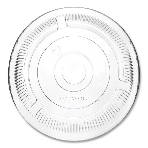Vegware 96 Series Cold Cup Lids, Compostable, Fits 96-Series Cups, 1000PK - C96F-CH