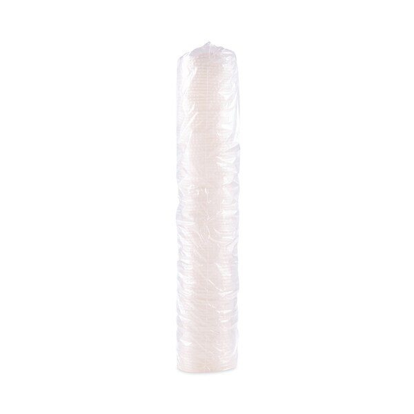 Dart Polystyrene Plastic Flat Straw-Slot Cold Cup Lid, For 28oz Cup, PK2000 PK - L28BNR-0100