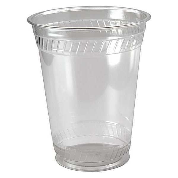 Fabri-Kal Greenware Cold Cup 16 oz., Clear, PLA, Pk1000 - 9509106 / GC16S