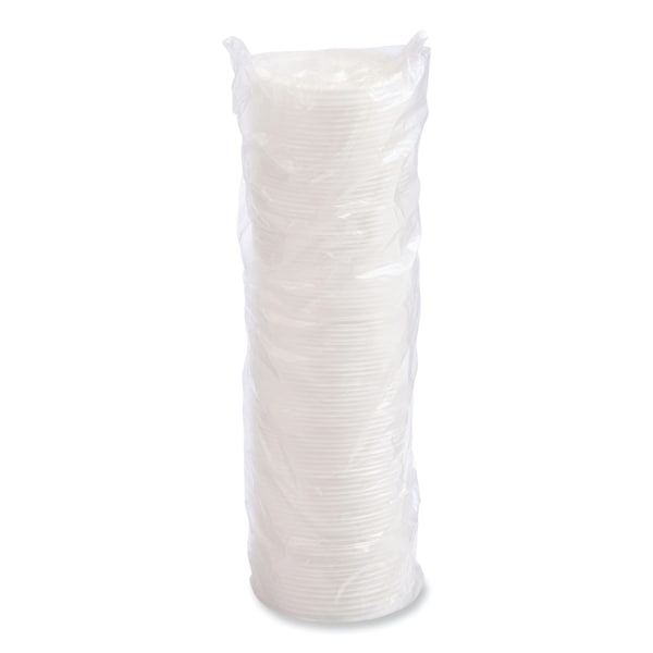 Dart Cup Lid for 6-10 oz., Lift/Lock, White, Pk1000 - DCC 8FTL