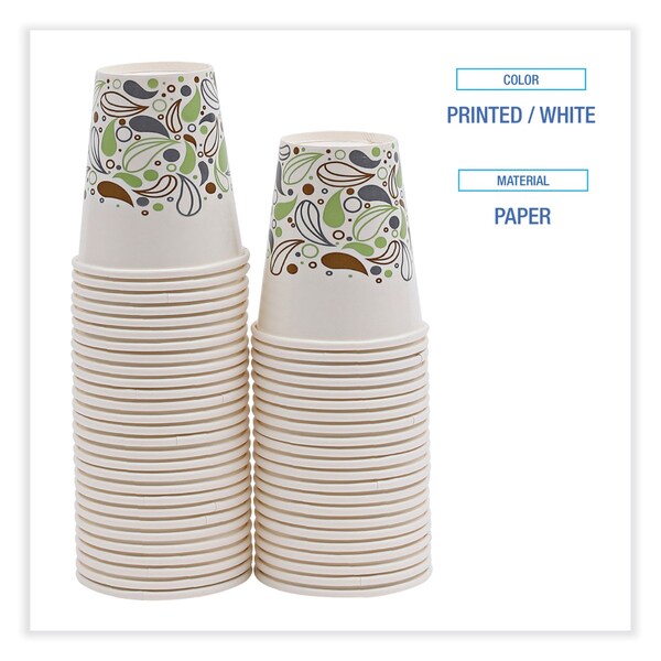 Boardwalk Deerfield Printed Paper Cold Cups, 12 oz, PK1000 - BWKDEER12CCUP